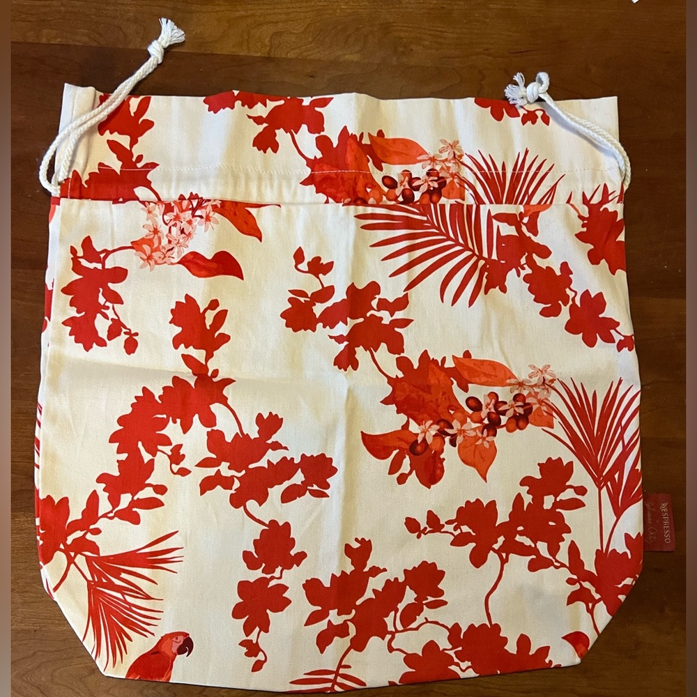 Nespresso Johanna Ortiz canvas bag